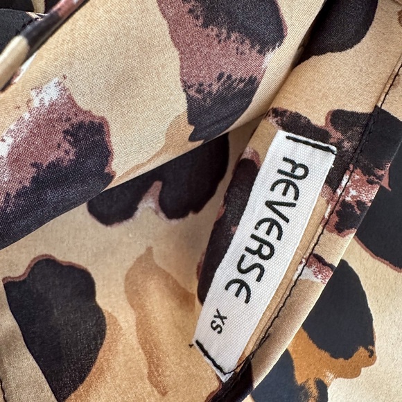 VRG GRL, Wrap Skirt, Midi Skirt, Cheetah Print - Picture 3 of 5